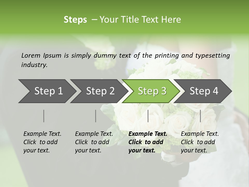 People Female Glowing PowerPoint Template