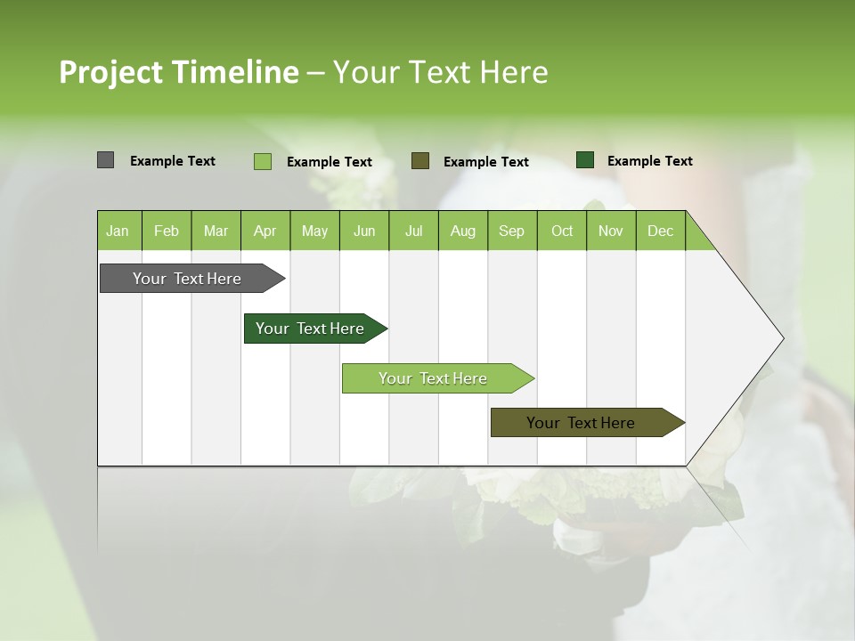 People Female Glowing PowerPoint Template