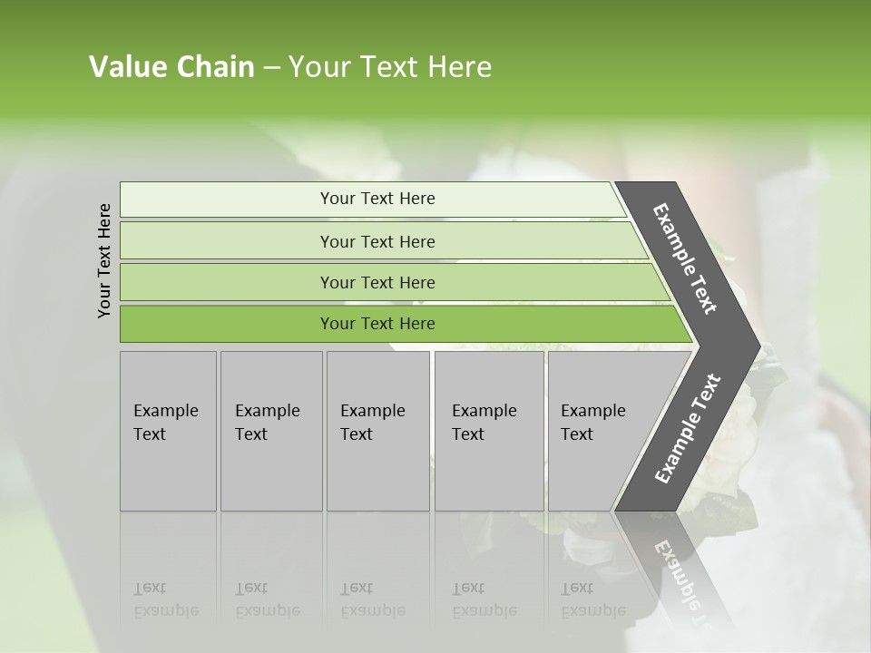 People Female Glowing PowerPoint Template