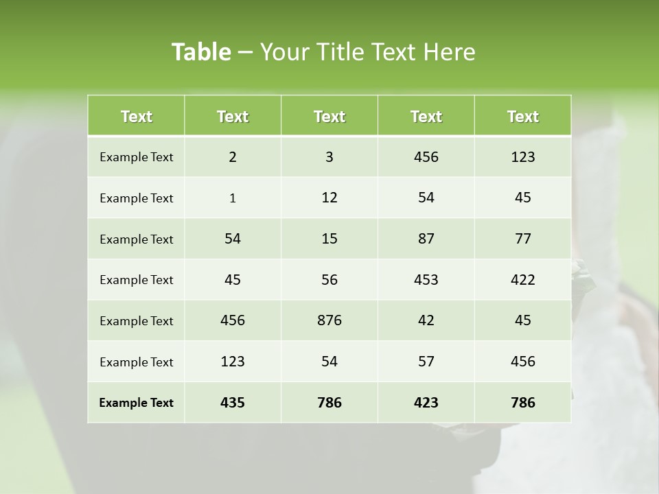 People Female Glowing PowerPoint Template