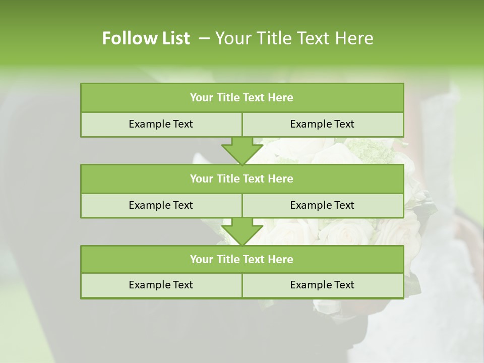 People Female Glowing PowerPoint Template