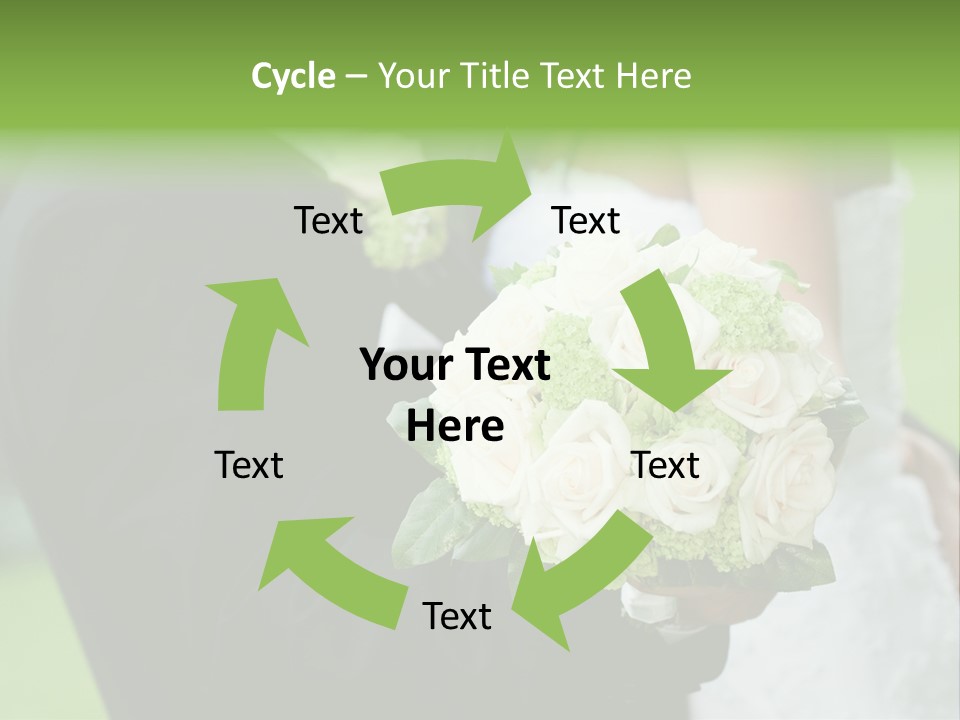 People Female Glowing PowerPoint Template