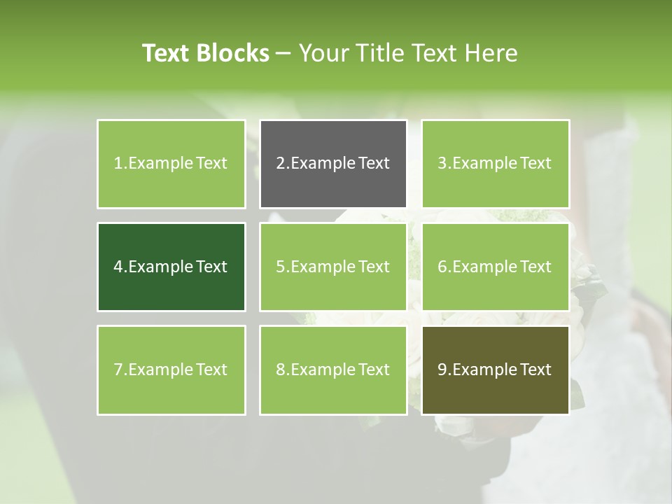 People Female Glowing PowerPoint Template