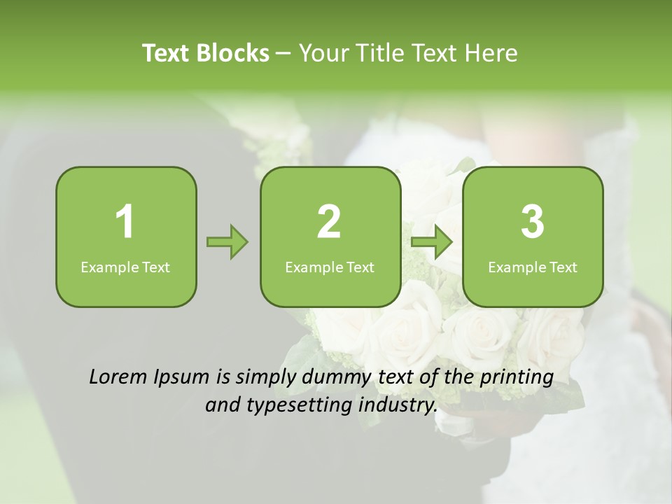 People Female Glowing PowerPoint Template