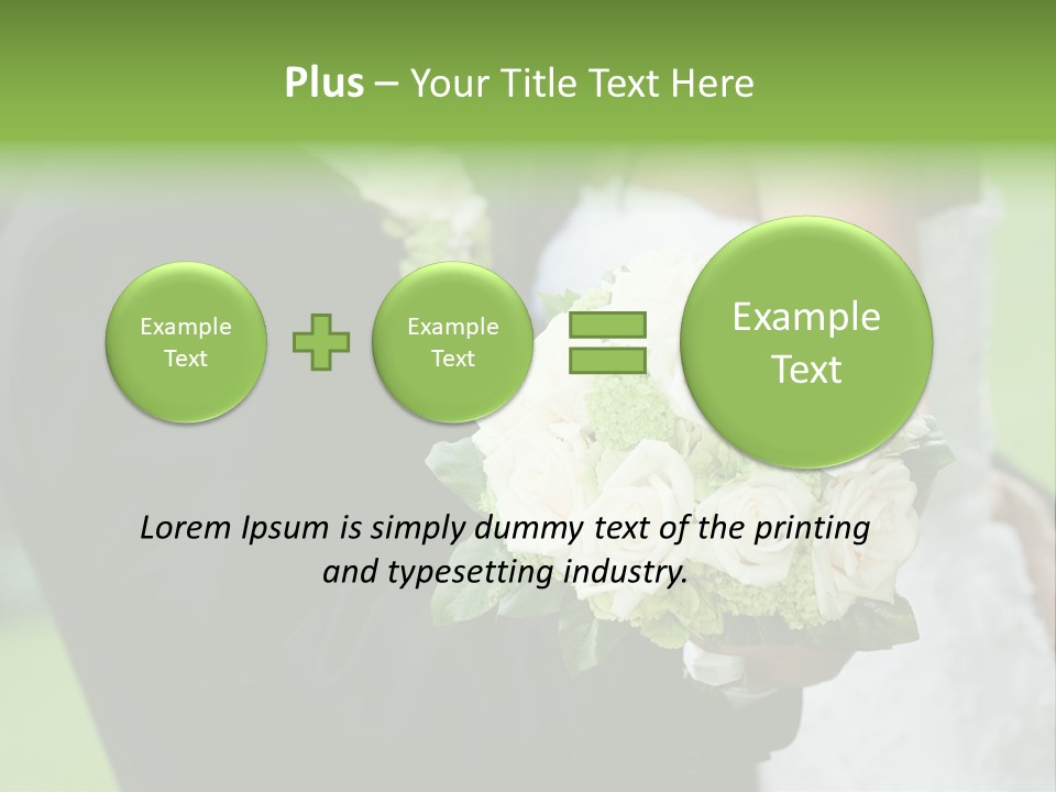 People Female Glowing PowerPoint Template