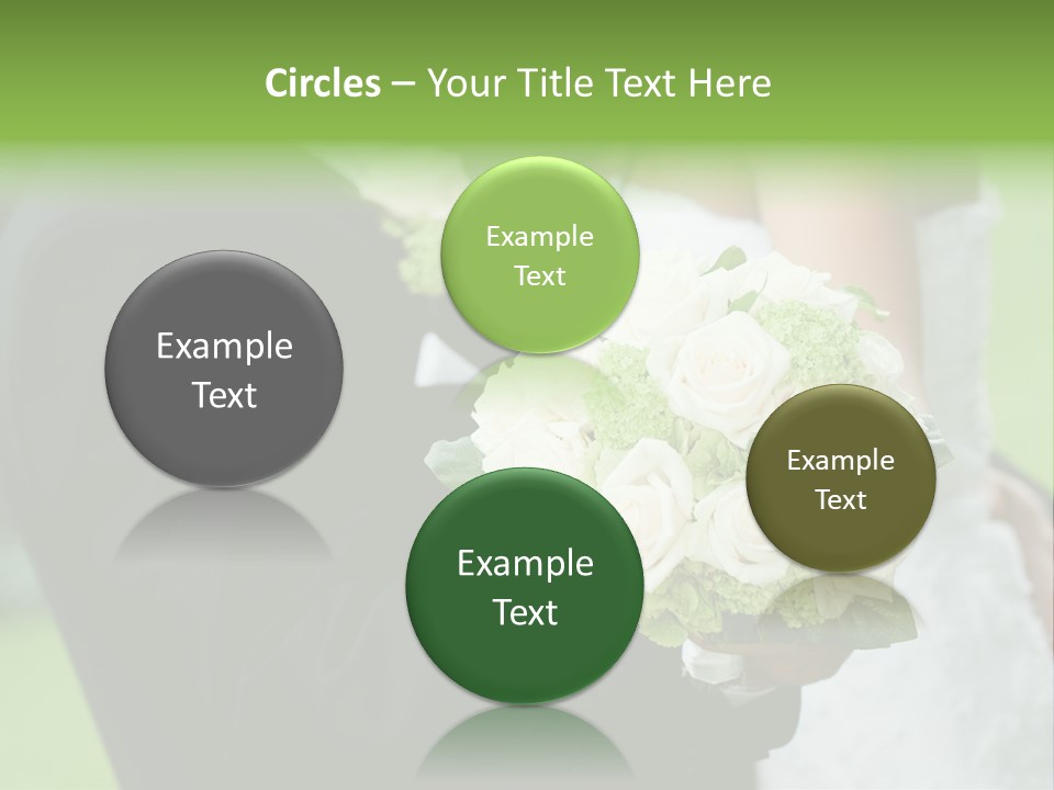 People Female Glowing PowerPoint Template