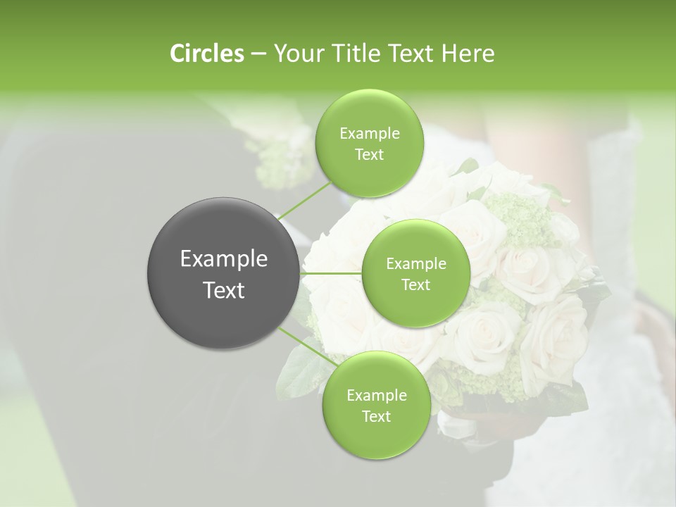 People Female Glowing PowerPoint Template