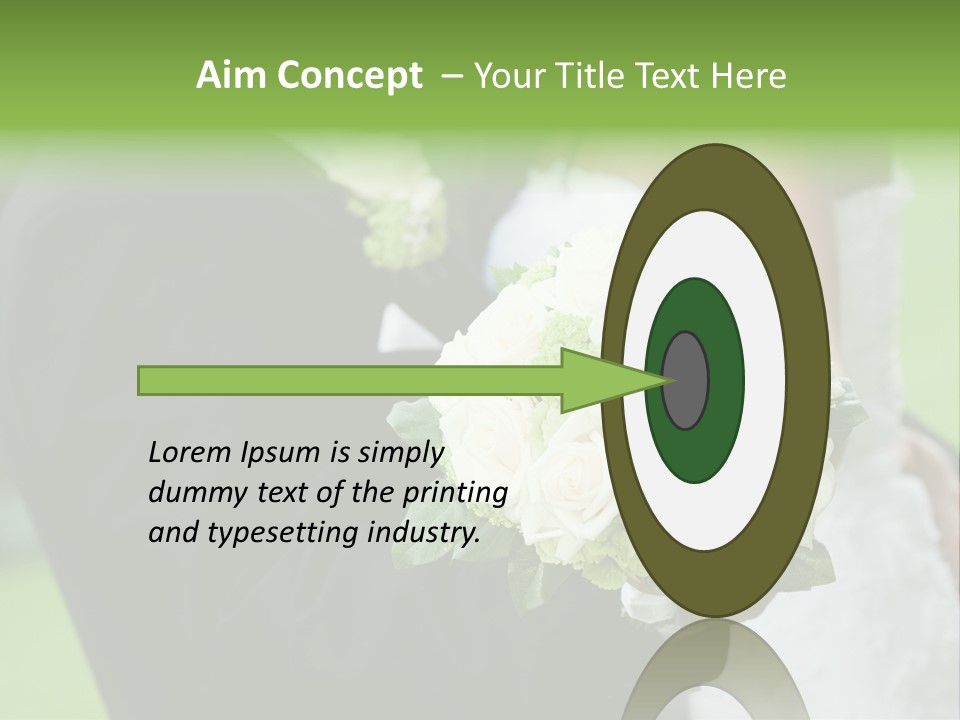 People Female Glowing PowerPoint Template