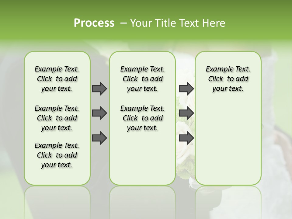 People Female Glowing PowerPoint Template