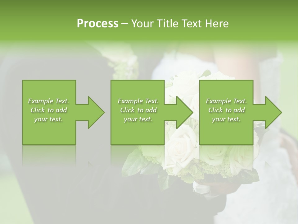 People Female Glowing PowerPoint Template