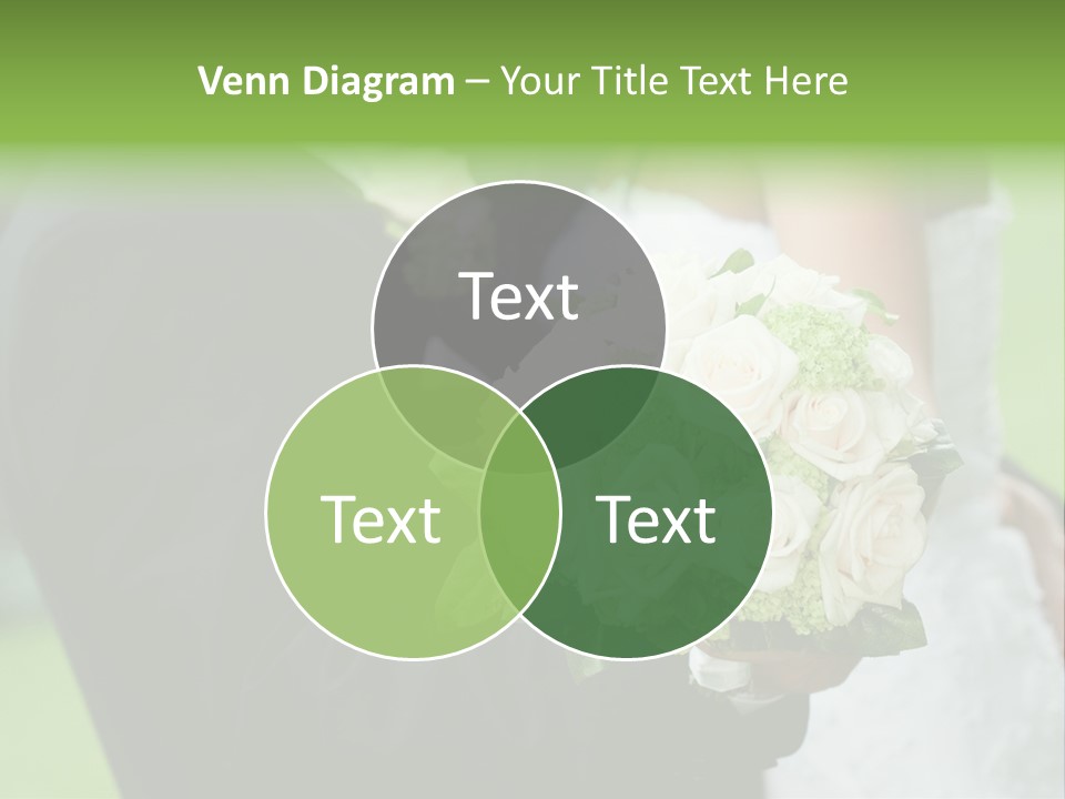 People Female Glowing PowerPoint Template