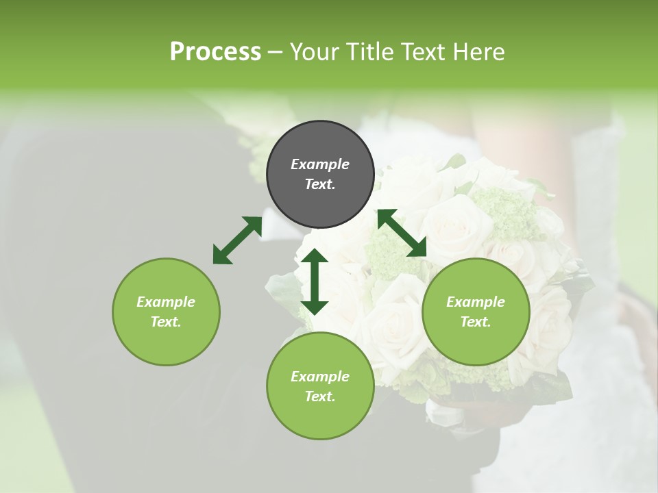 People Female Glowing PowerPoint Template