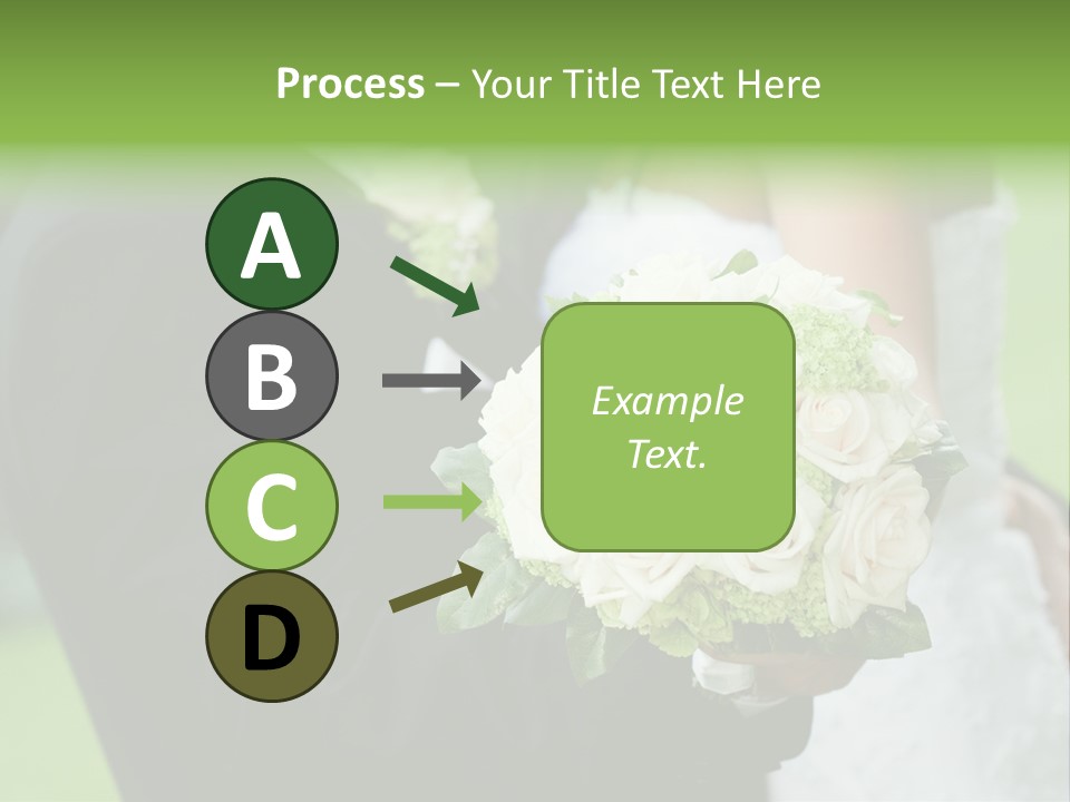 People Female Glowing PowerPoint Template