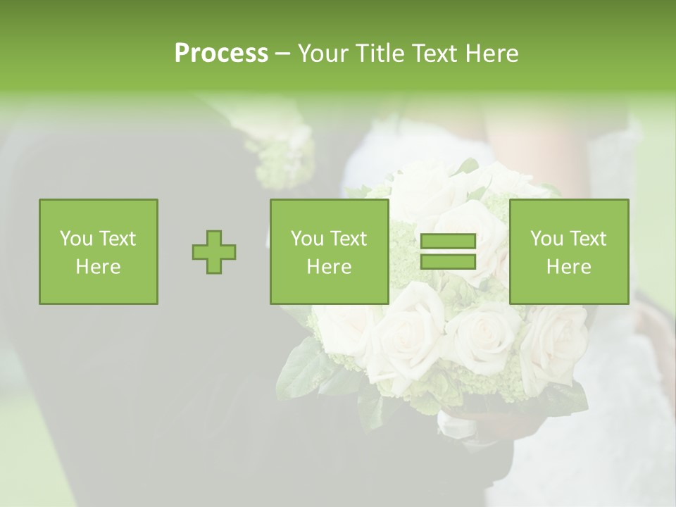 People Female Glowing PowerPoint Template
