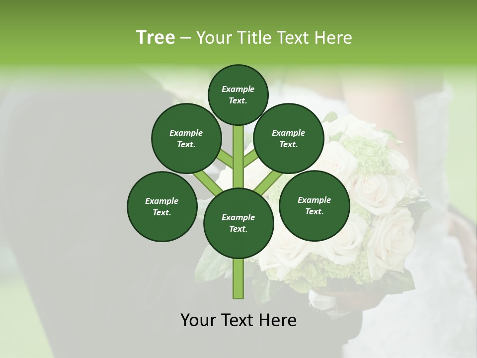 People Female Glowing PowerPoint Template