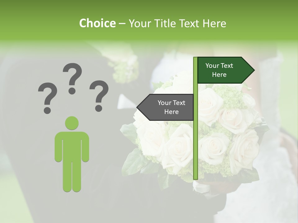 People Female Glowing PowerPoint Template