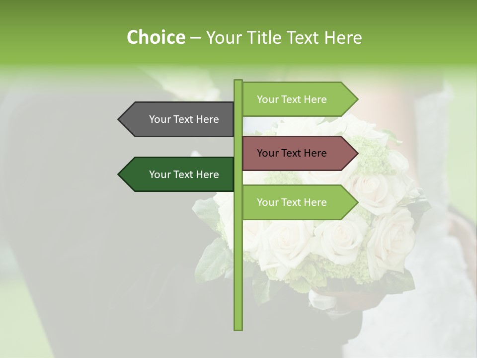 People Female Glowing PowerPoint Template