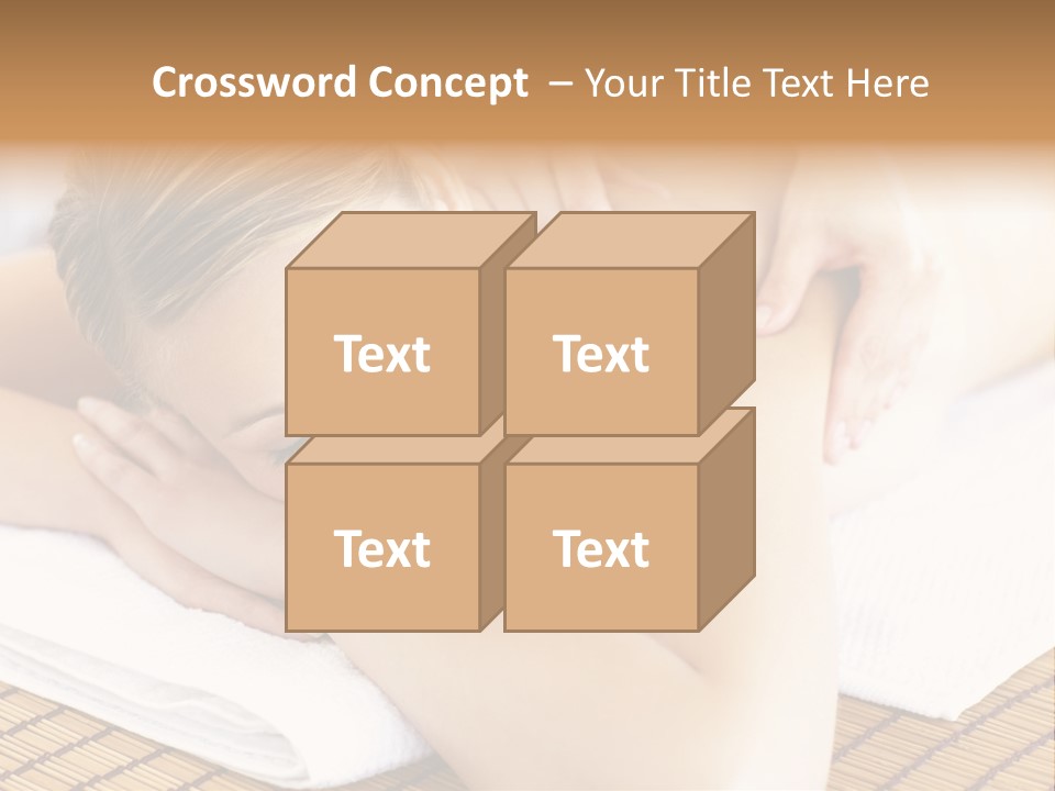 People Female Glowing PowerPoint Template