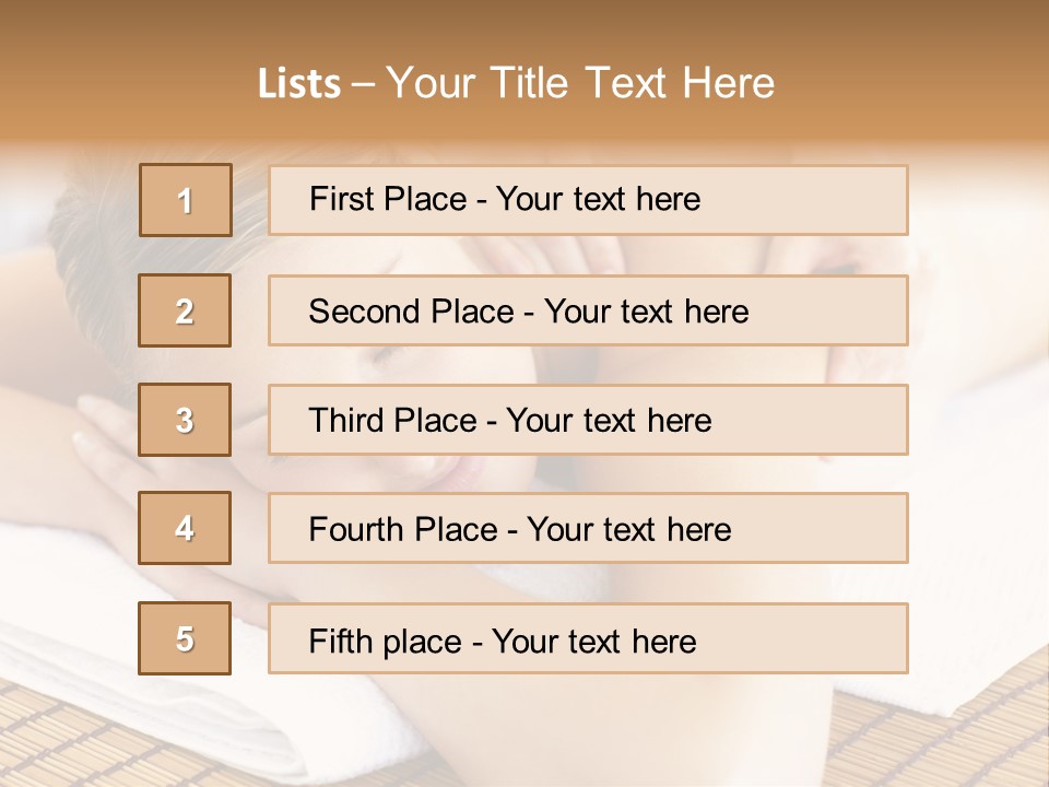 People Female Glowing PowerPoint Template