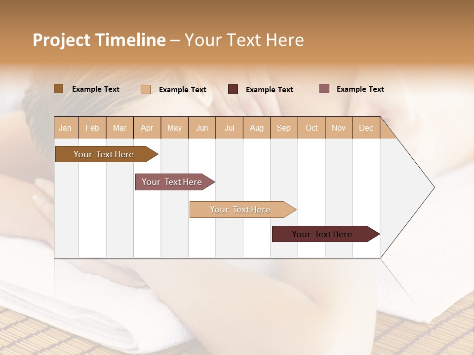 People Female Glowing PowerPoint Template
