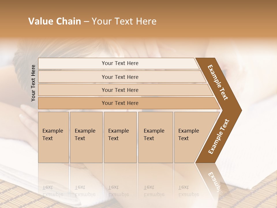 People Female Glowing PowerPoint Template