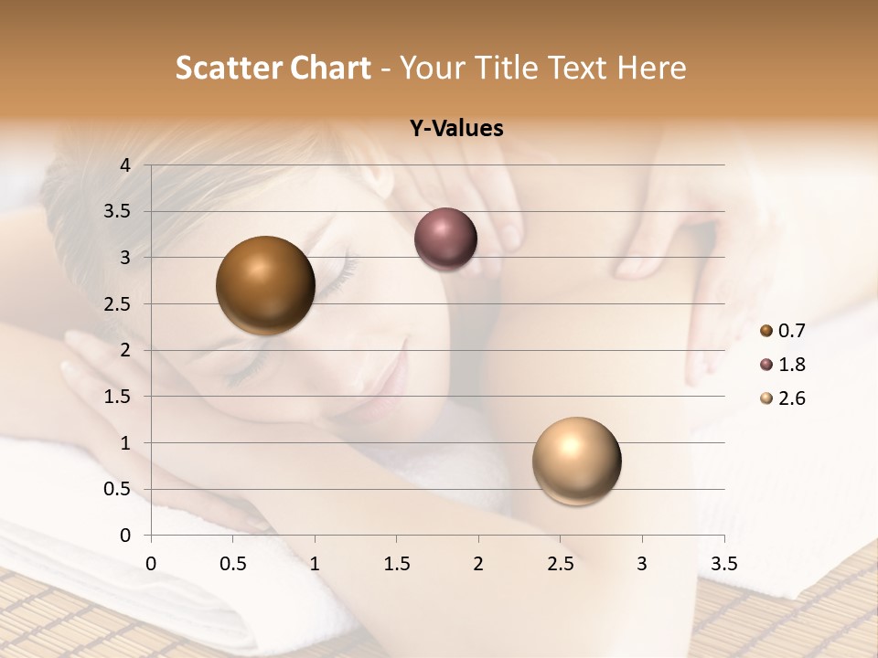 People Female Glowing PowerPoint Template