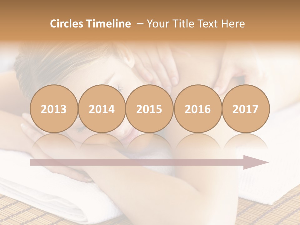 People Female Glowing PowerPoint Template