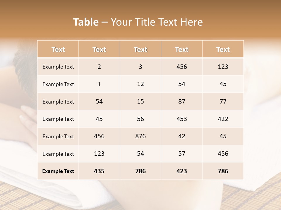 People Female Glowing PowerPoint Template