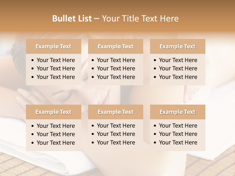 People Female Glowing PowerPoint Template