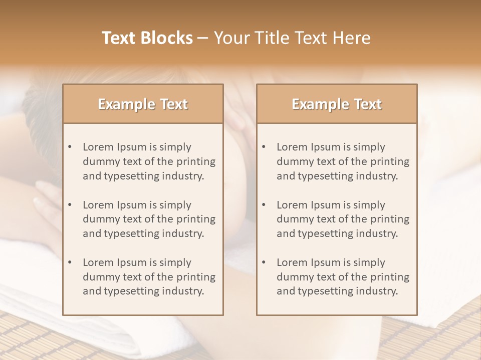 People Female Glowing PowerPoint Template