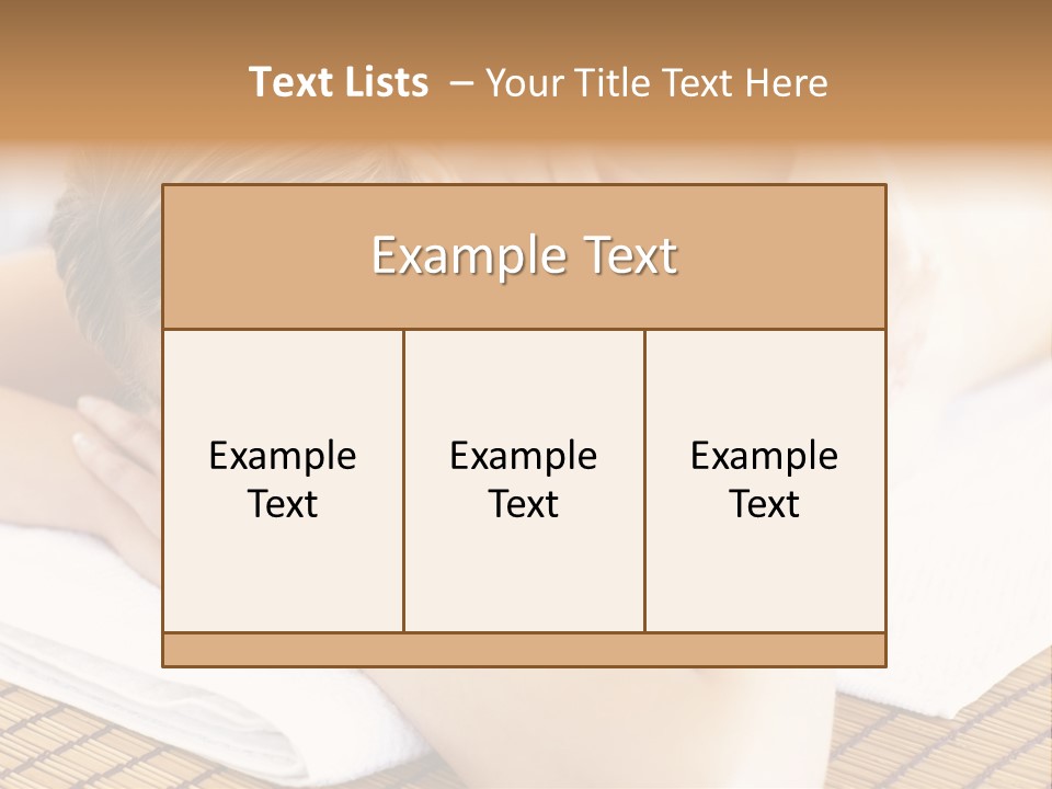 People Female Glowing PowerPoint Template