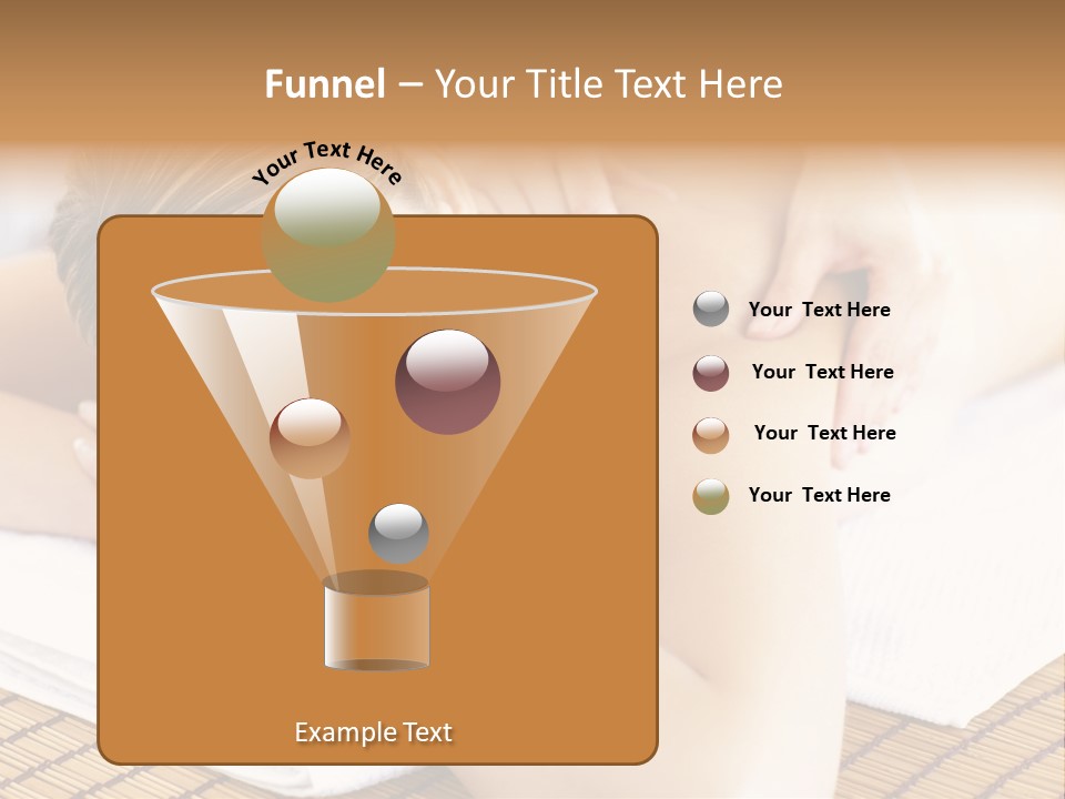 People Female Glowing PowerPoint Template