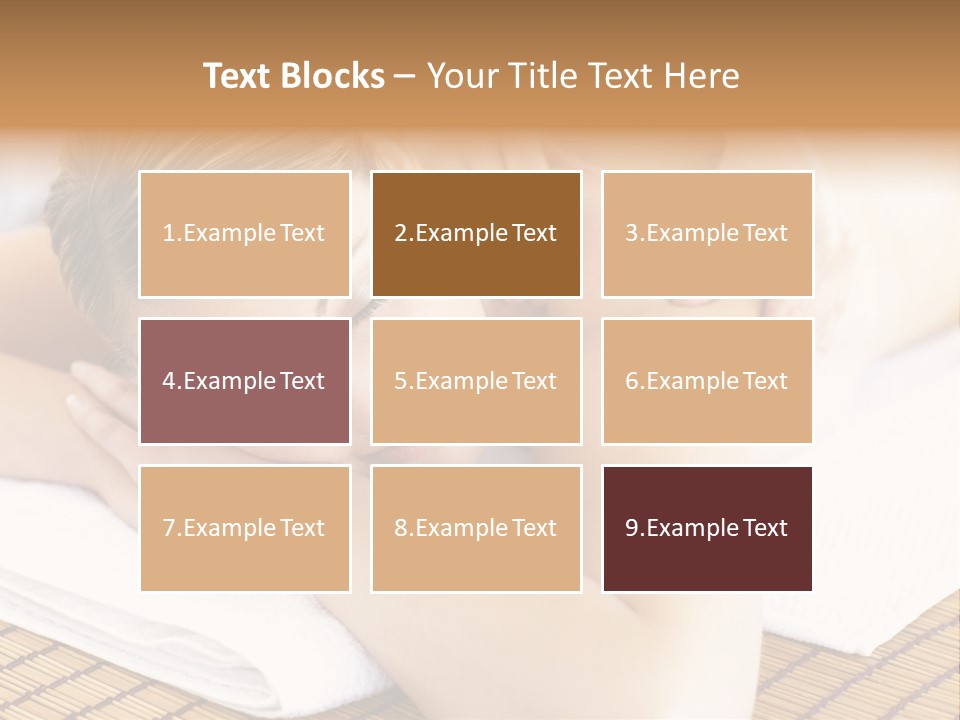 People Female Glowing PowerPoint Template