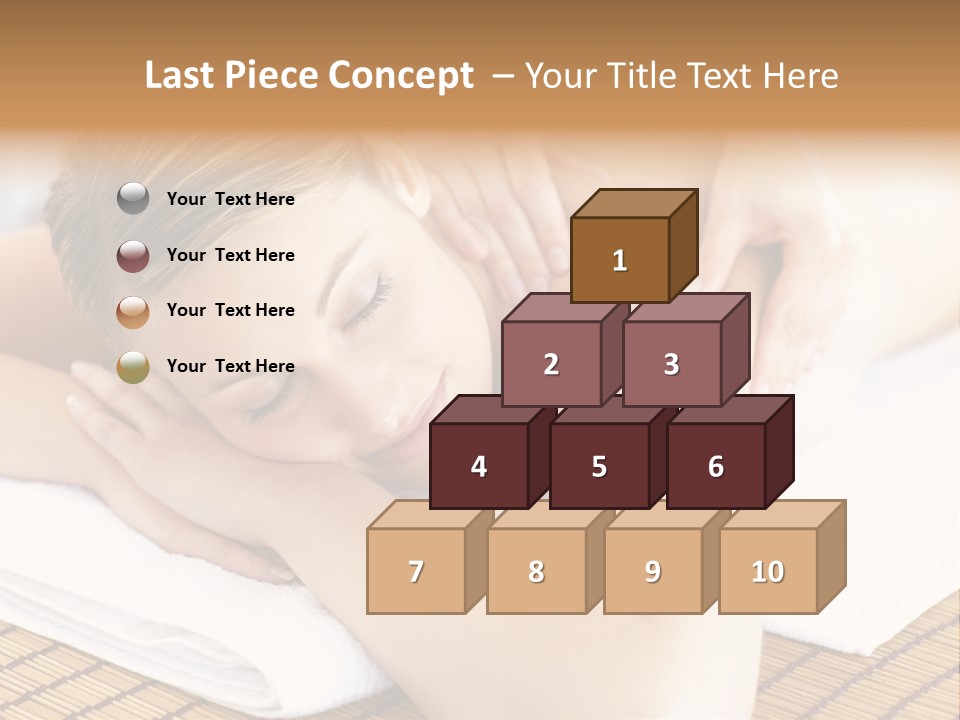 People Female Glowing PowerPoint Template