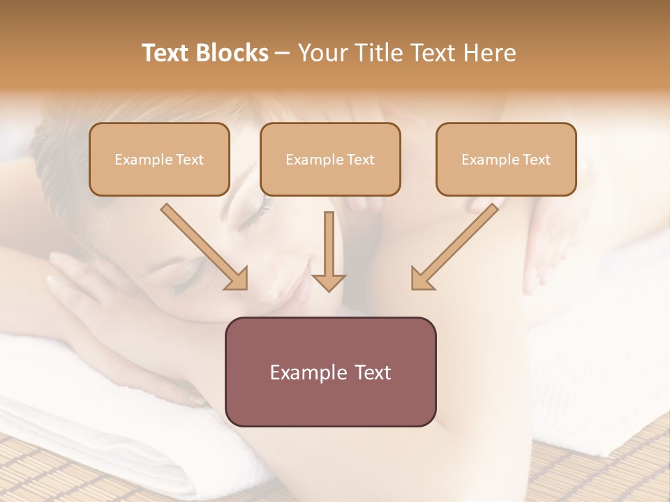 People Female Glowing PowerPoint Template