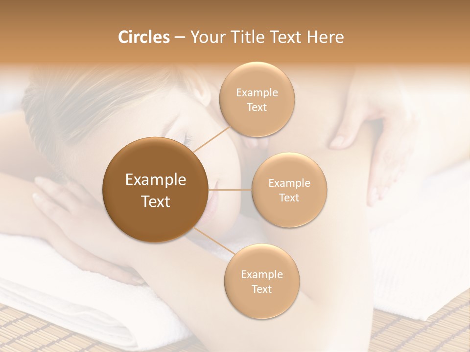 People Female Glowing PowerPoint Template