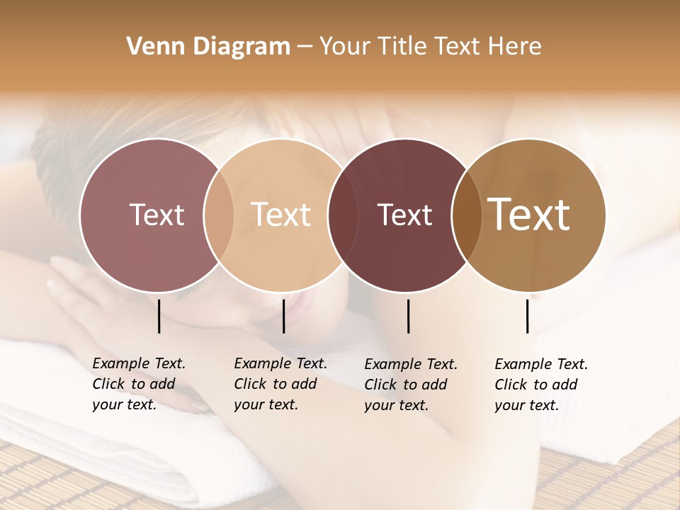 People Female Glowing PowerPoint Template