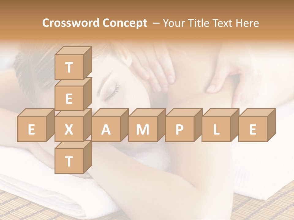 People Female Glowing PowerPoint Template