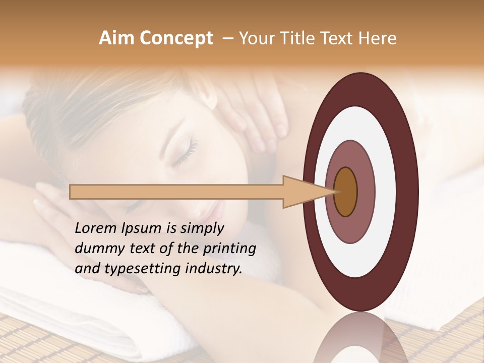 People Female Glowing PowerPoint Template