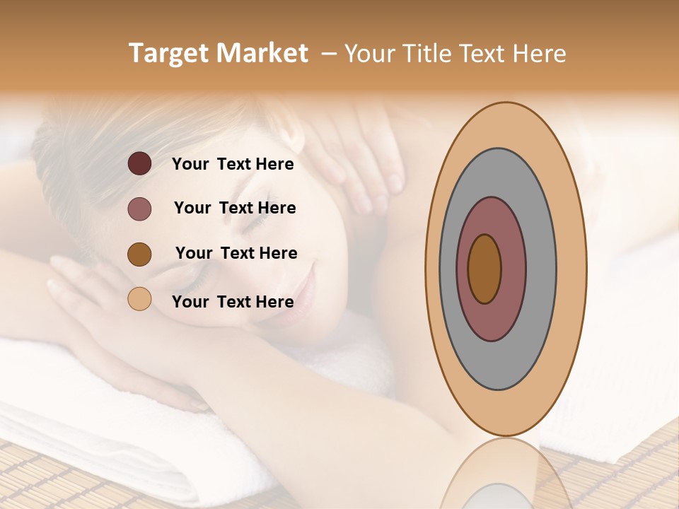 People Female Glowing PowerPoint Template