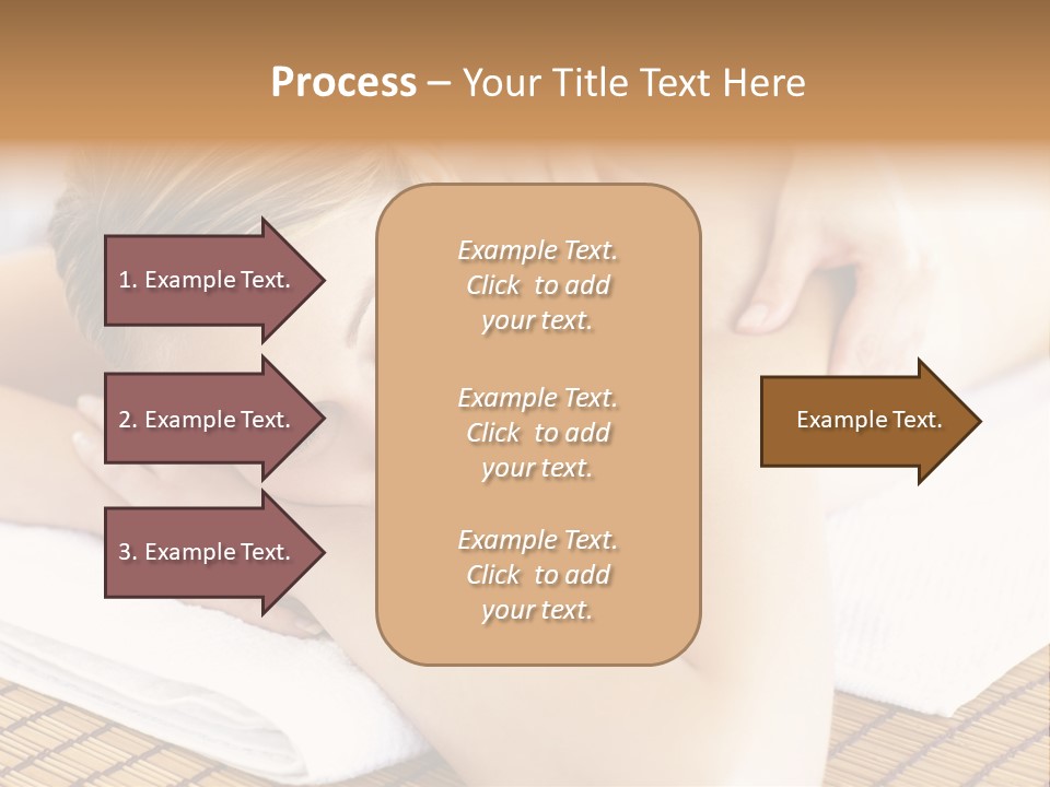 People Female Glowing PowerPoint Template