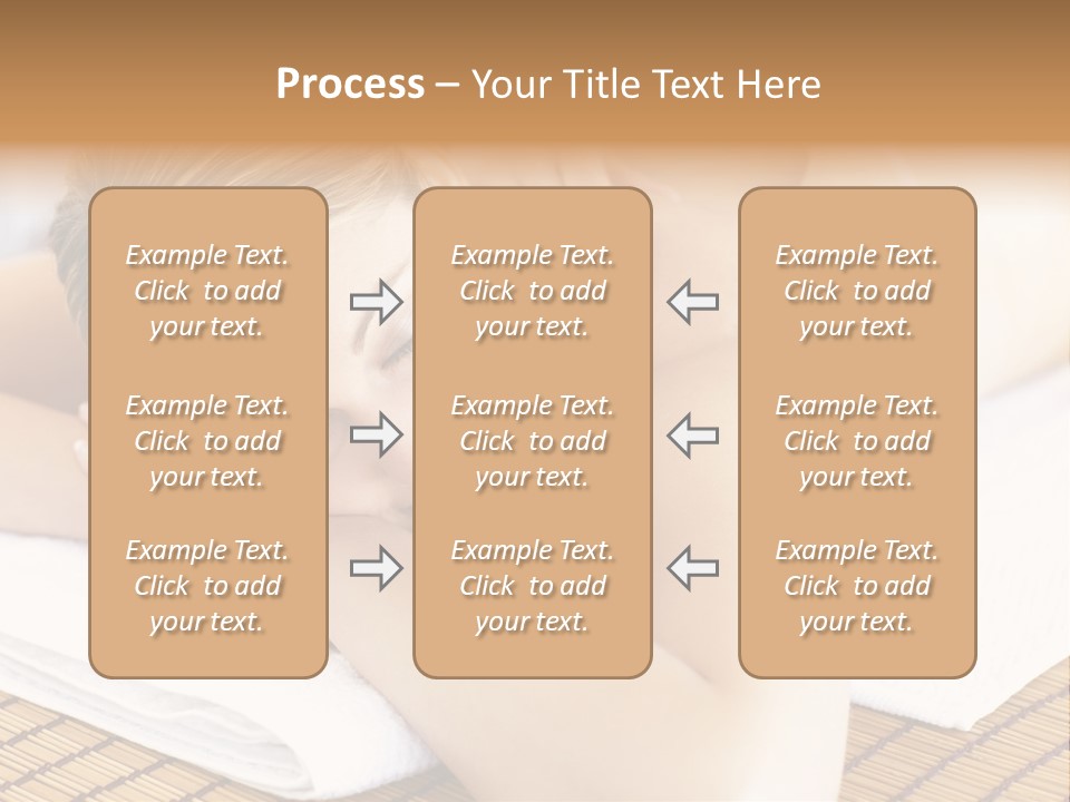 People Female Glowing PowerPoint Template
