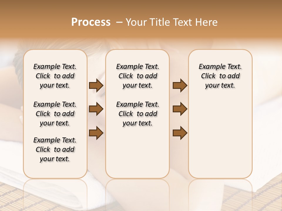 People Female Glowing PowerPoint Template
