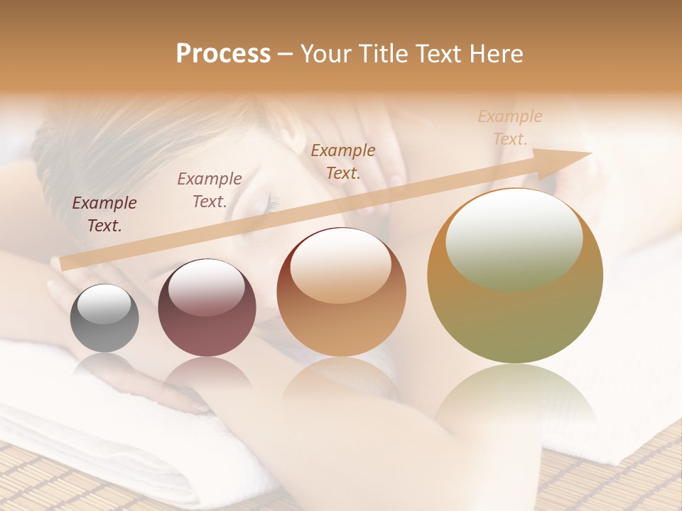 People Female Glowing PowerPoint Template