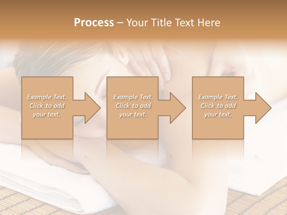 People Female Glowing PowerPoint Template