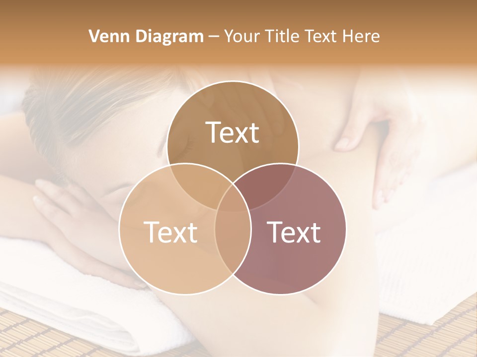 People Female Glowing PowerPoint Template