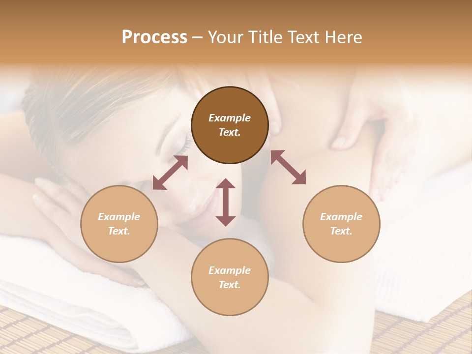 People Female Glowing PowerPoint Template