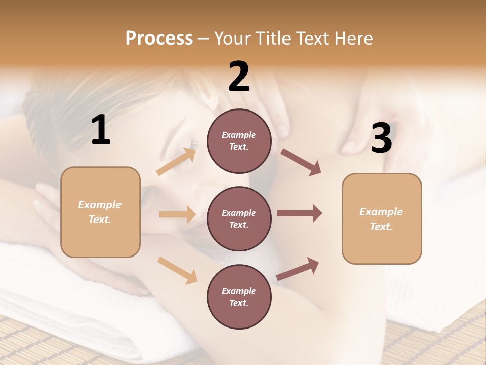 People Female Glowing PowerPoint Template