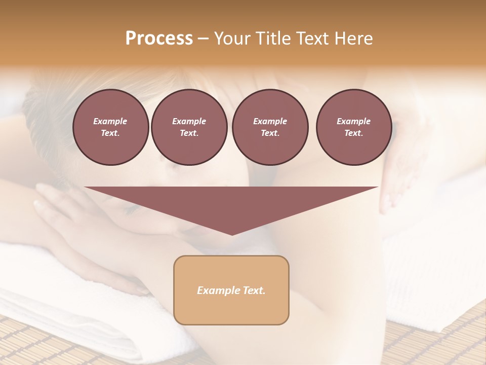 People Female Glowing PowerPoint Template