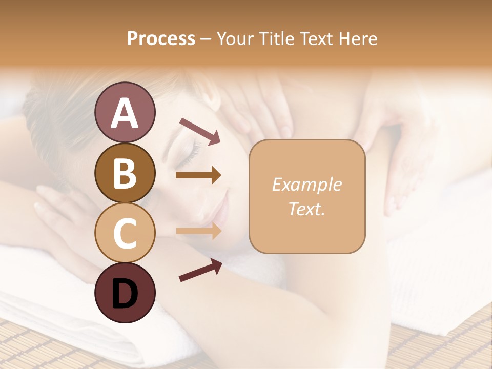 People Female Glowing PowerPoint Template